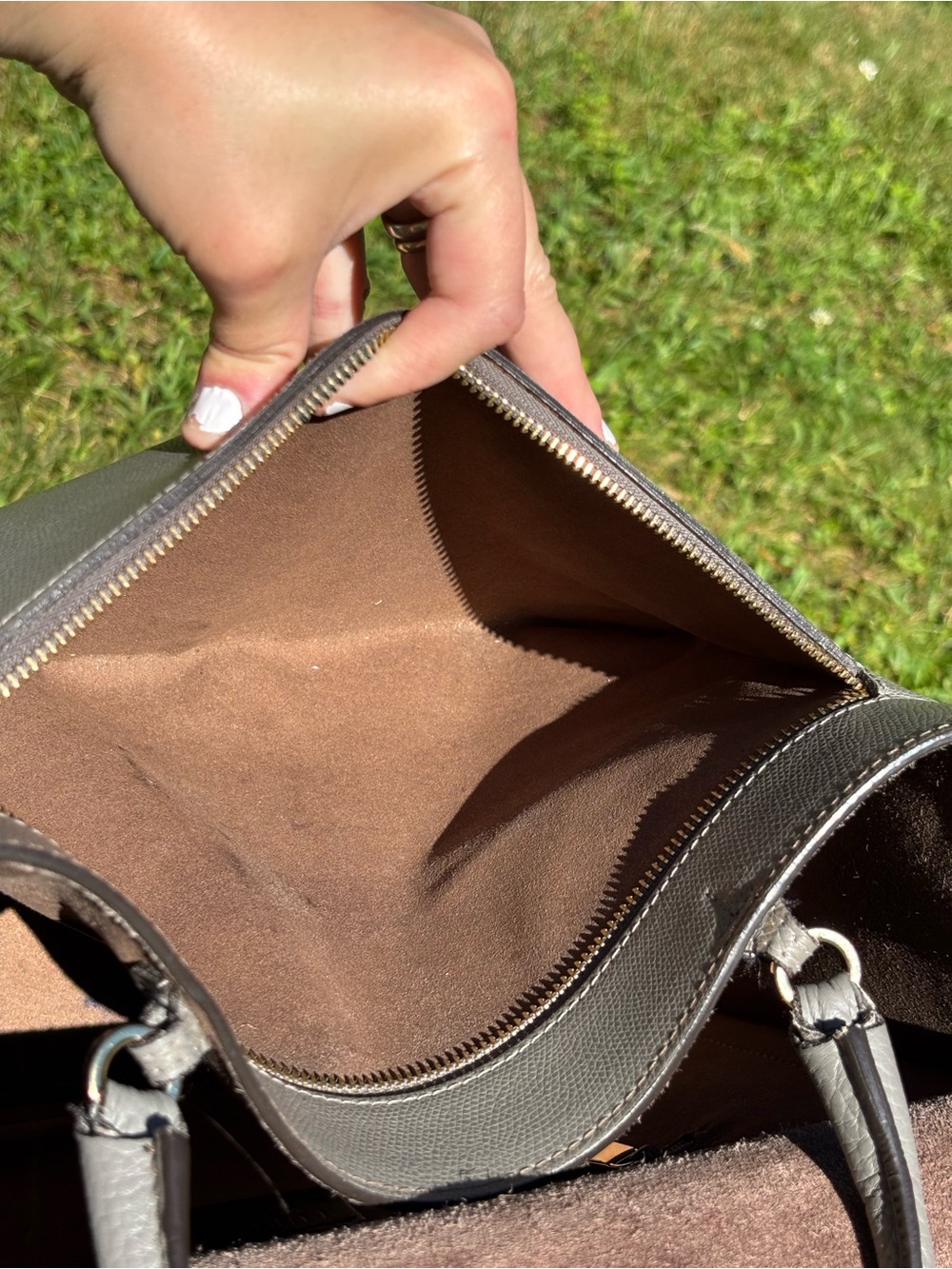 Furla Pebbled Leather Shoulder Bag - Picture 7 of 17